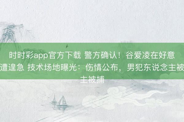 時時彩app官方下載 警方確認!谷愛凌在好意思遭遑急 技術場地曝光:傷情公布,男犯東說念主被捕